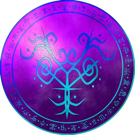 Enchanted insignia offering divine protection
